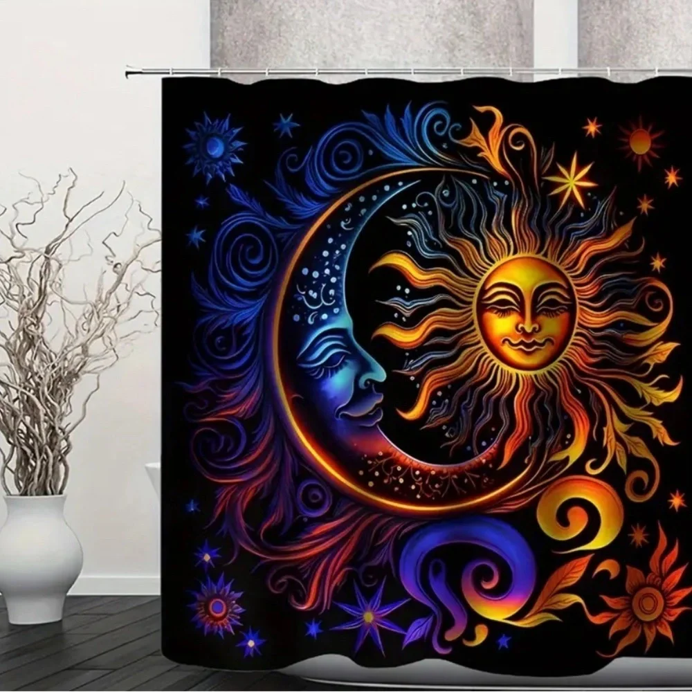 4pc Moon and Sun Bathroom Set NWT